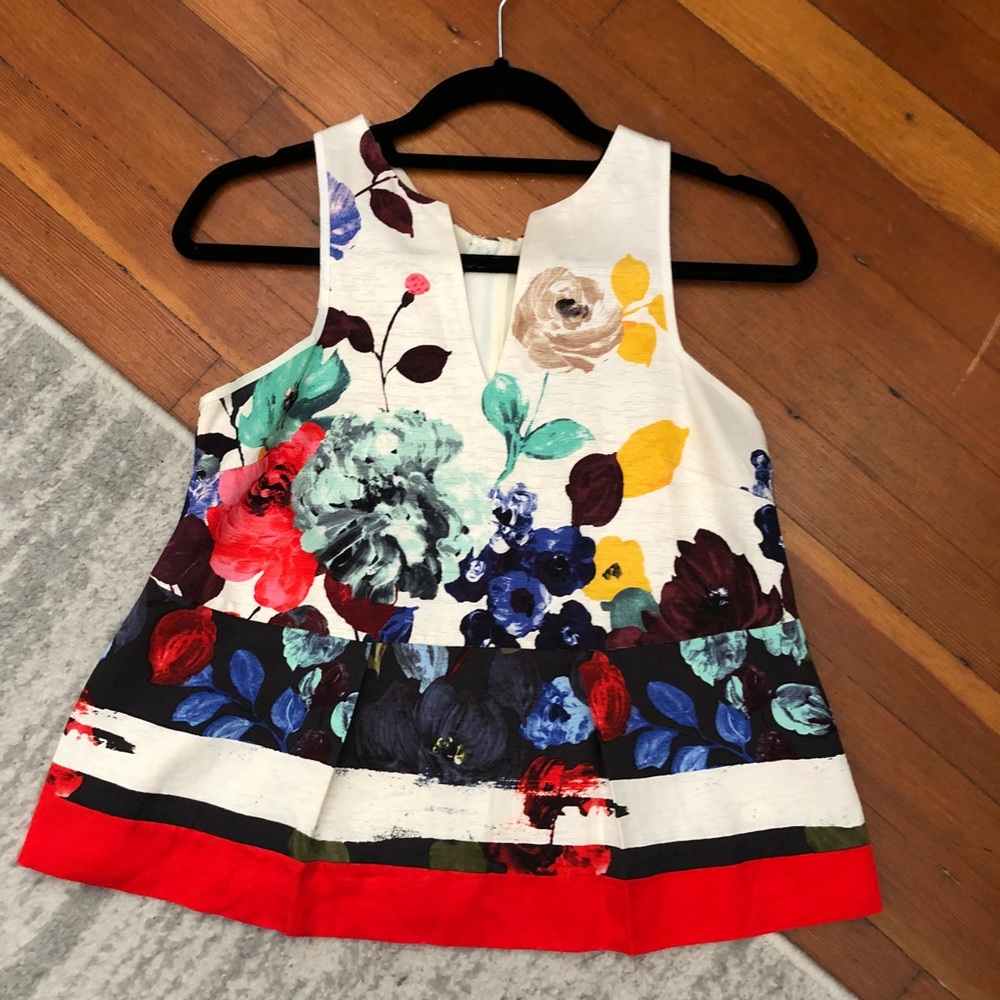 Gorgeous Peplum Floral Top